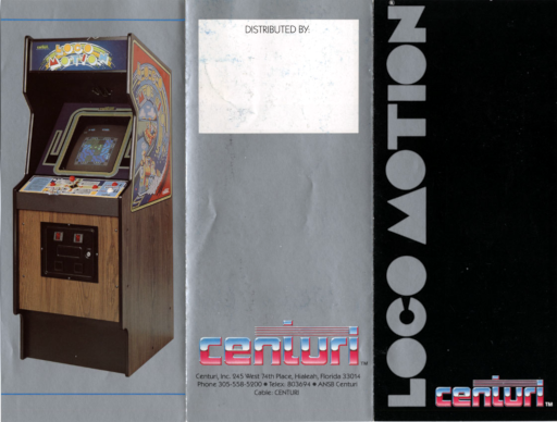 Loco-Motion (ARCADE) Box Art & Cover