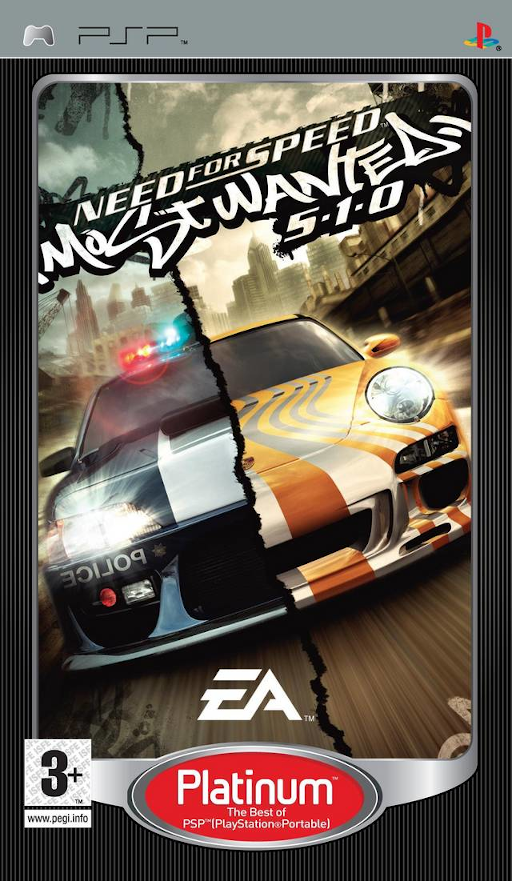Need for Speed: Most Wanted - 5-1-0 (PSP) Box Art & Cover