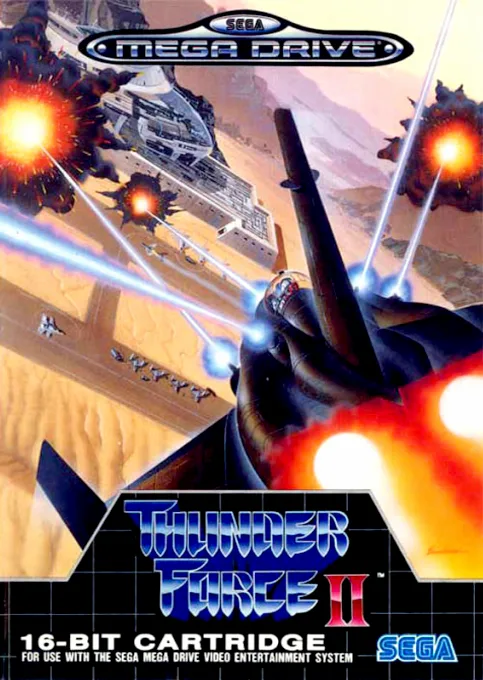 Thunder Force II (MD) Box Art & Cover