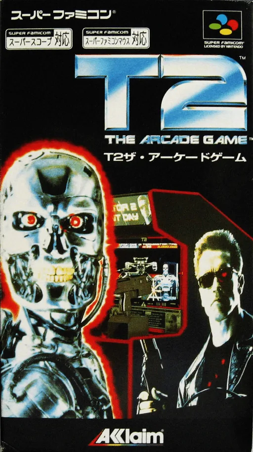 T2 - The Arcade Game (SNES) Box Art & Cover