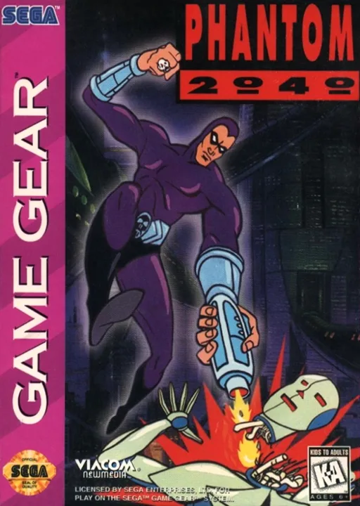 Phantom 2040 (GAME GEAR) Box Art & Cover