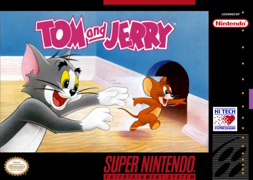 Tom and Jerry (SNES) Box Art & Cover