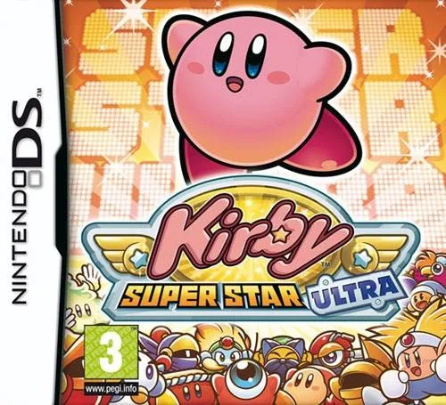 Kirby Super Star Ultra (DS) Box Art & Cover