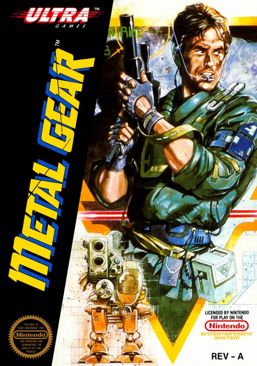 Metal Gear (NES) Box Art & Cover