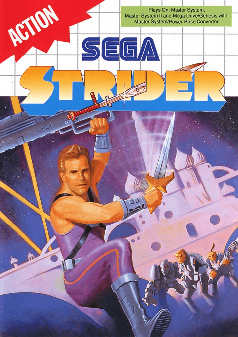 Strider (SMS) Box Art & Cover