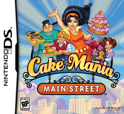 Cake Mania - Main Street (DS) Box Art & Cover
