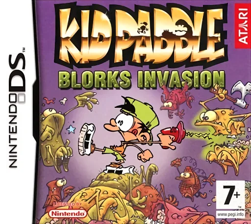 Kid Paddle - Blorks Invasion (DS) Box Art & Cover