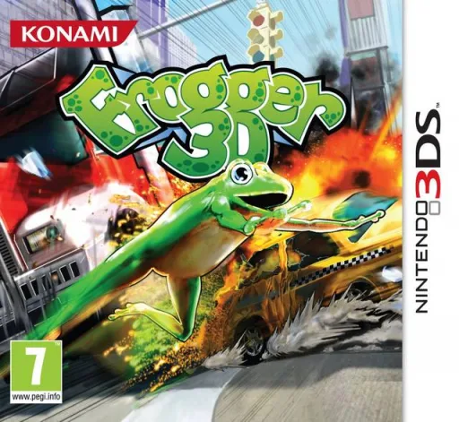 Frogger 3D (3DS) Box Art & Cover