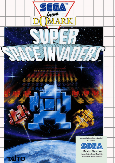Space Invaders (SMS) Box Art & Cover