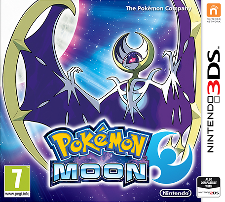Pokémon Moon (3DS) Box Art & Cover