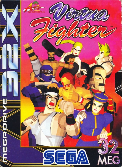 虚拟战士 (32X) Box Art & Cover