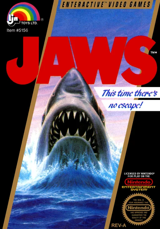 Jaws (NES) Box Art & Cover