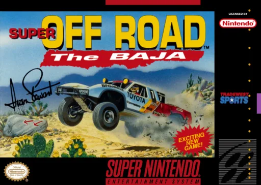 Super Off Road - The Baja (SNES) Box Art & Cover