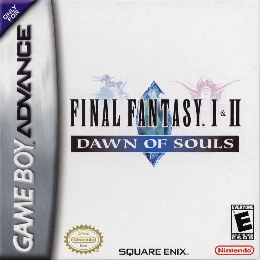Final Fantasy I & II - Dawn of Souls (GBA) Box Art & Cover