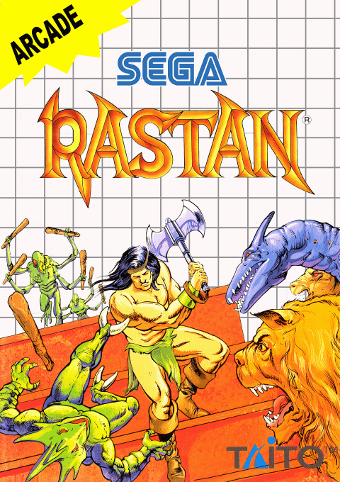 라스탄 (SMS) Box Art & Cover