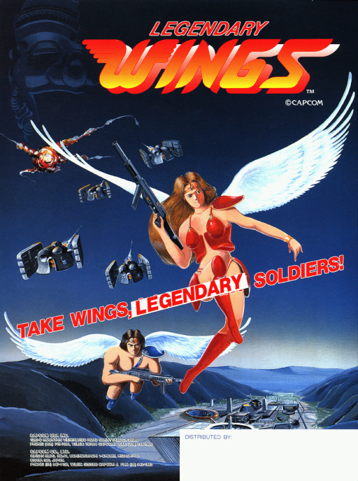 Legendary Wings (US, rev. C) (ARCADE) Box Art & Cover