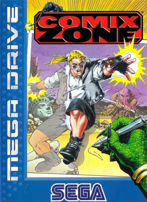 Comix Zone (MD) Box Art & Cover
