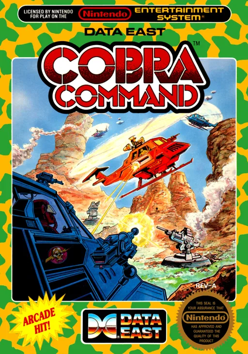 Cobra Command (NES) Box Art & Cover