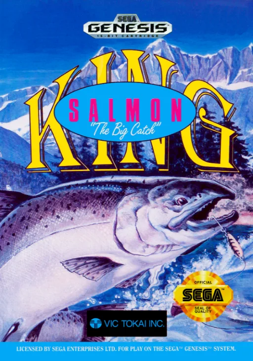 King Salmon - The Big Catch (MD) Box Art & Cover