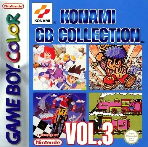 Konami GB Collection Vol.3 (GBC) Box Art & Cover