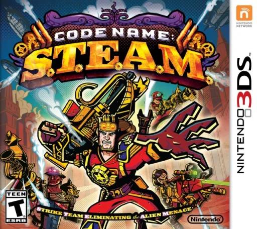 Code Name - S.T.E.A.M. - Lincoln VS Alien (3DS) Box Art & Cover