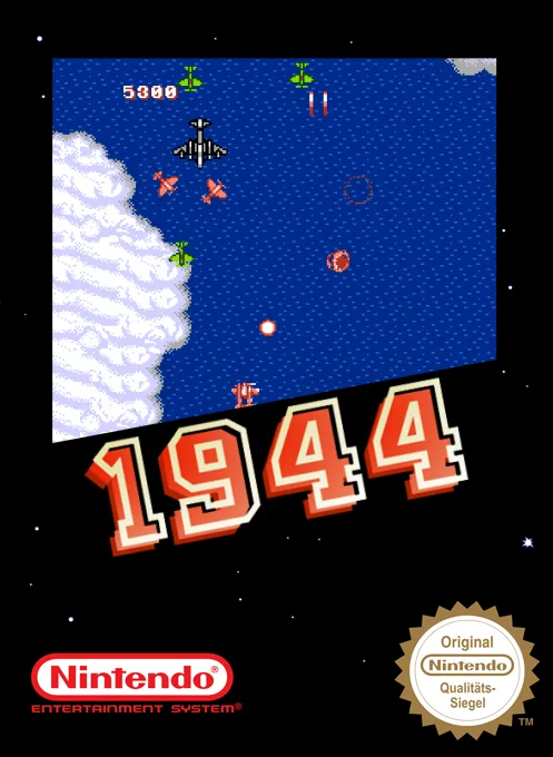 1944 (NES) Box Art & Cover