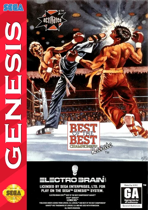 Best of the Best - Championship Karate (MD) Box Art & Cover
