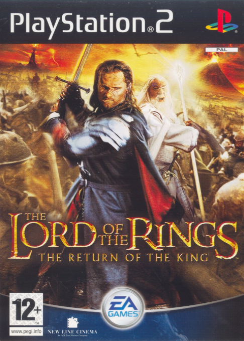 The Lord of the Rings: The Return of the King (PS2) Box Art & Cover