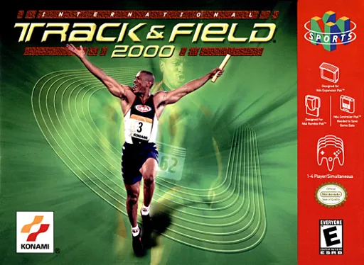 International Track & Field 2000 (N64) Box Art & Cover
