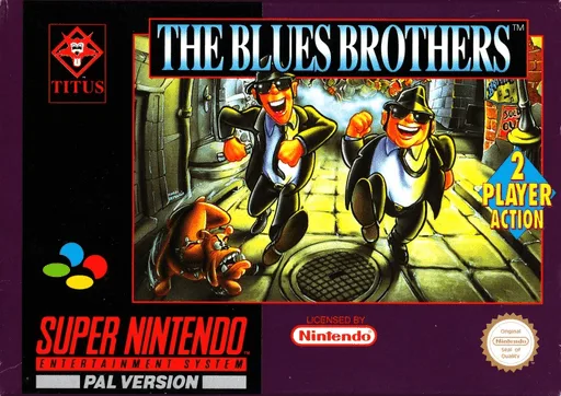 Blues Brothers, The (SNES) Box Art & Cover