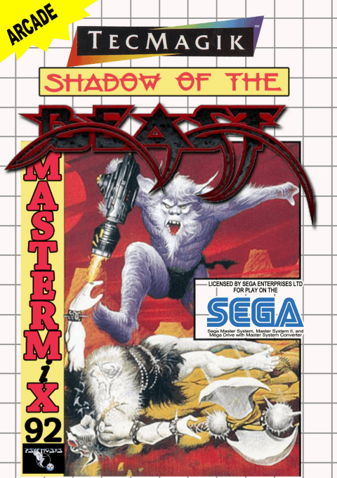 Shadow Of The Beast (SMS) Box Art & Cover