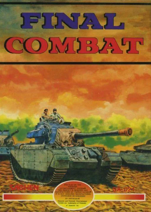 Final Combat (NES) Box Art & Cover