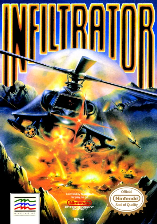 침투자 (NES) Box Art & Cover