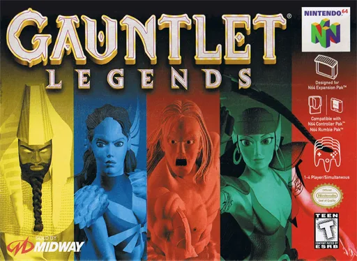 Gauntlet (N64) Box Art & Cover