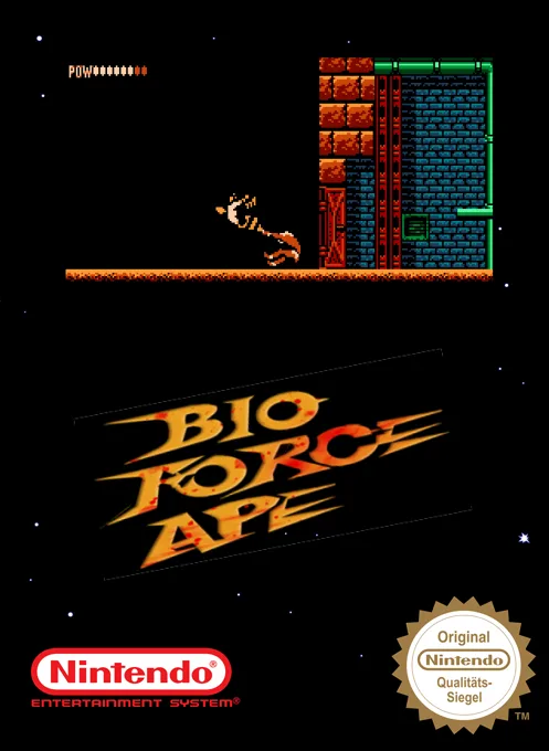 Bio Force Ape (NES) Box Art & Cover