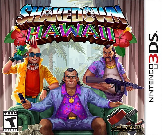 Shakedown: Hawaii (3DS) Box Art & Cover