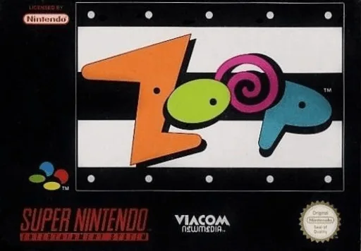 Zoop (SNES) Box Art & Cover