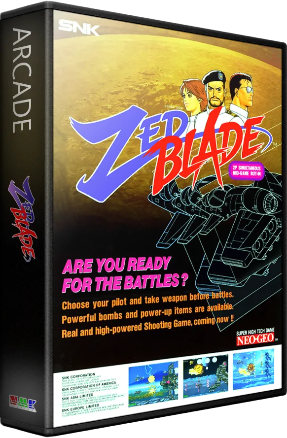 Zedblade (ARCADE) Box Art & Cover
