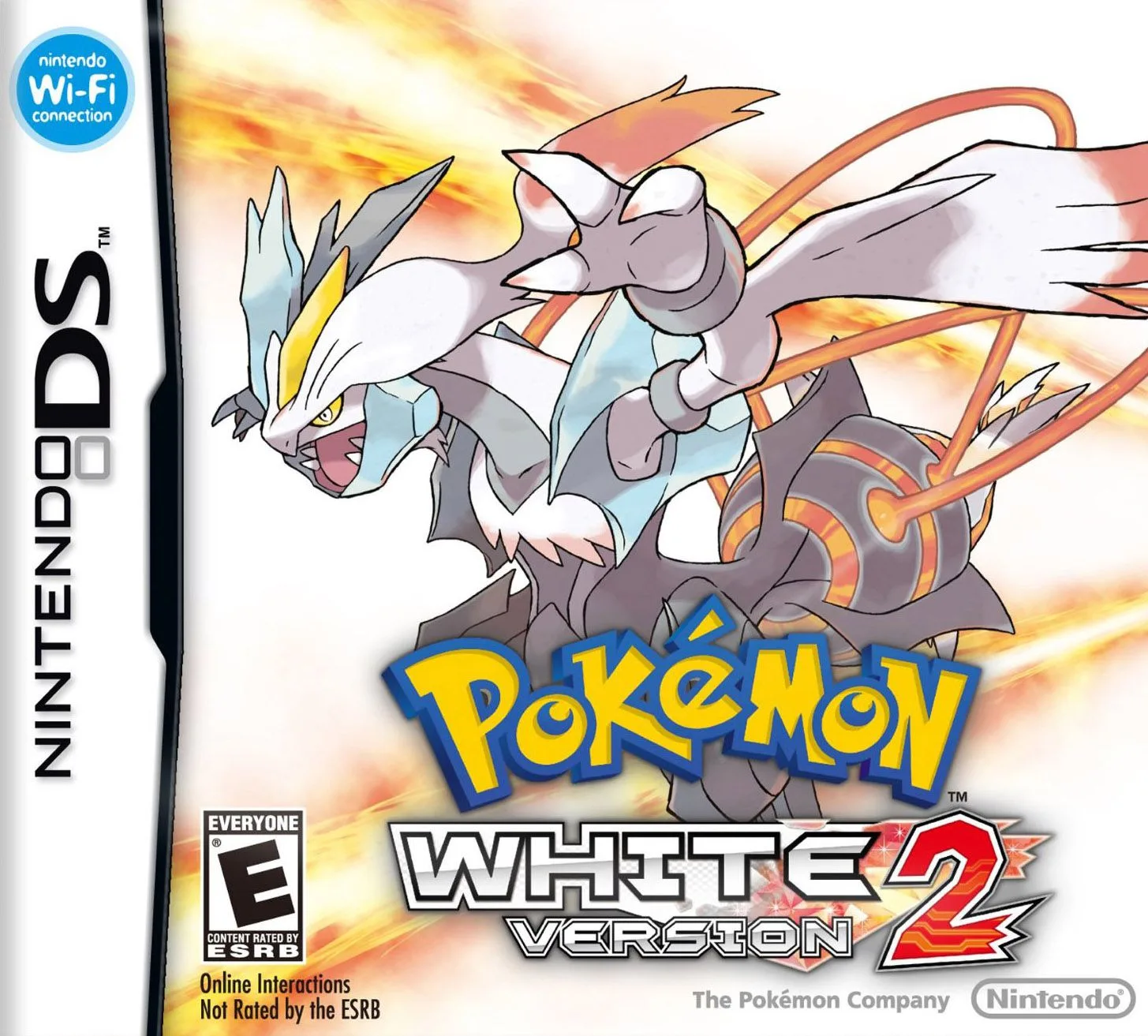 Pokémon White Version 2 V2 (DS) Box Art & Cover
