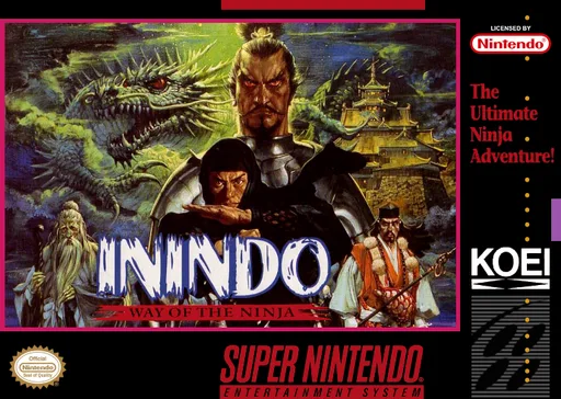 Inindo - Way of the Ninja (SNES) Box Art & Cover