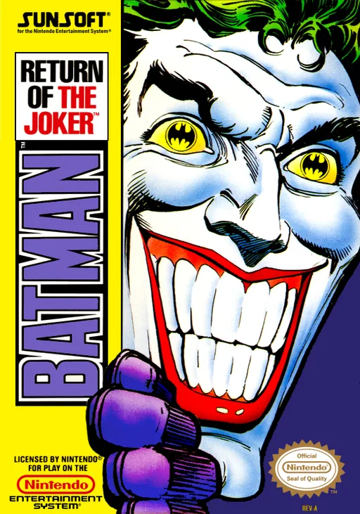 Batman - Return of the Joker (NES) Box Art & Cover