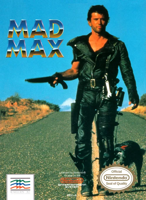 Mad Max (NES) Box Art & Cover