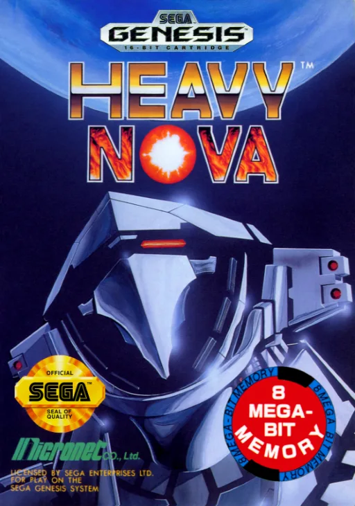 Heavy Nova (MD) Box Art & Cover