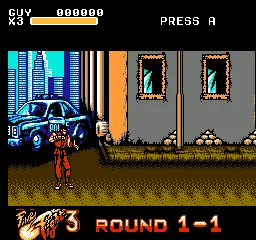 Final Fight 3 (NES) Box Art & Cover