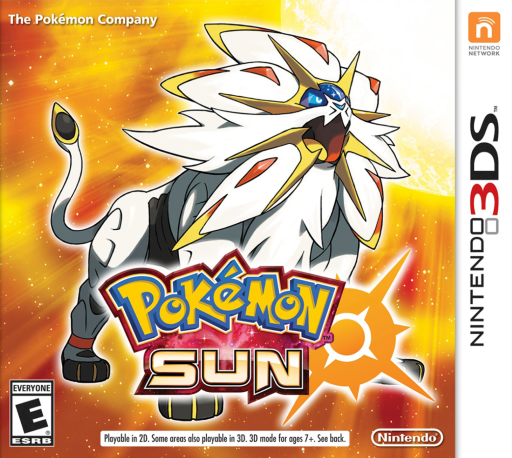 Pokemon Sun (Europe) (EnJaFrDeEsItZhKo) (3DS) Box Art & Cover
