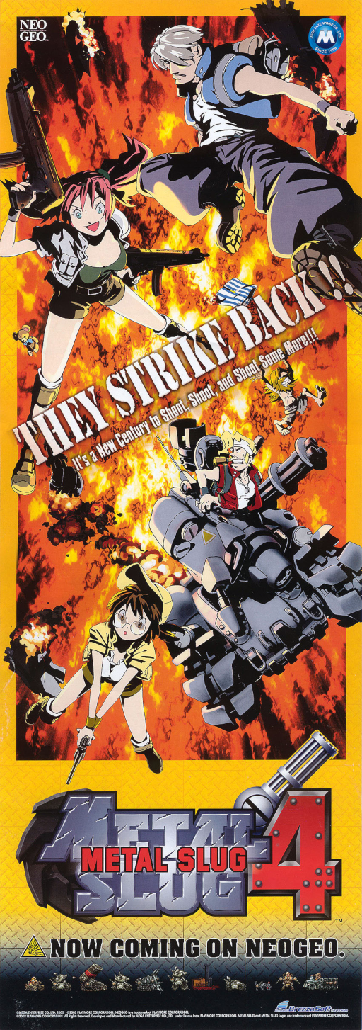 Metal Slug 4 (NGM-2630) (ARCADE) Box Art & Cover