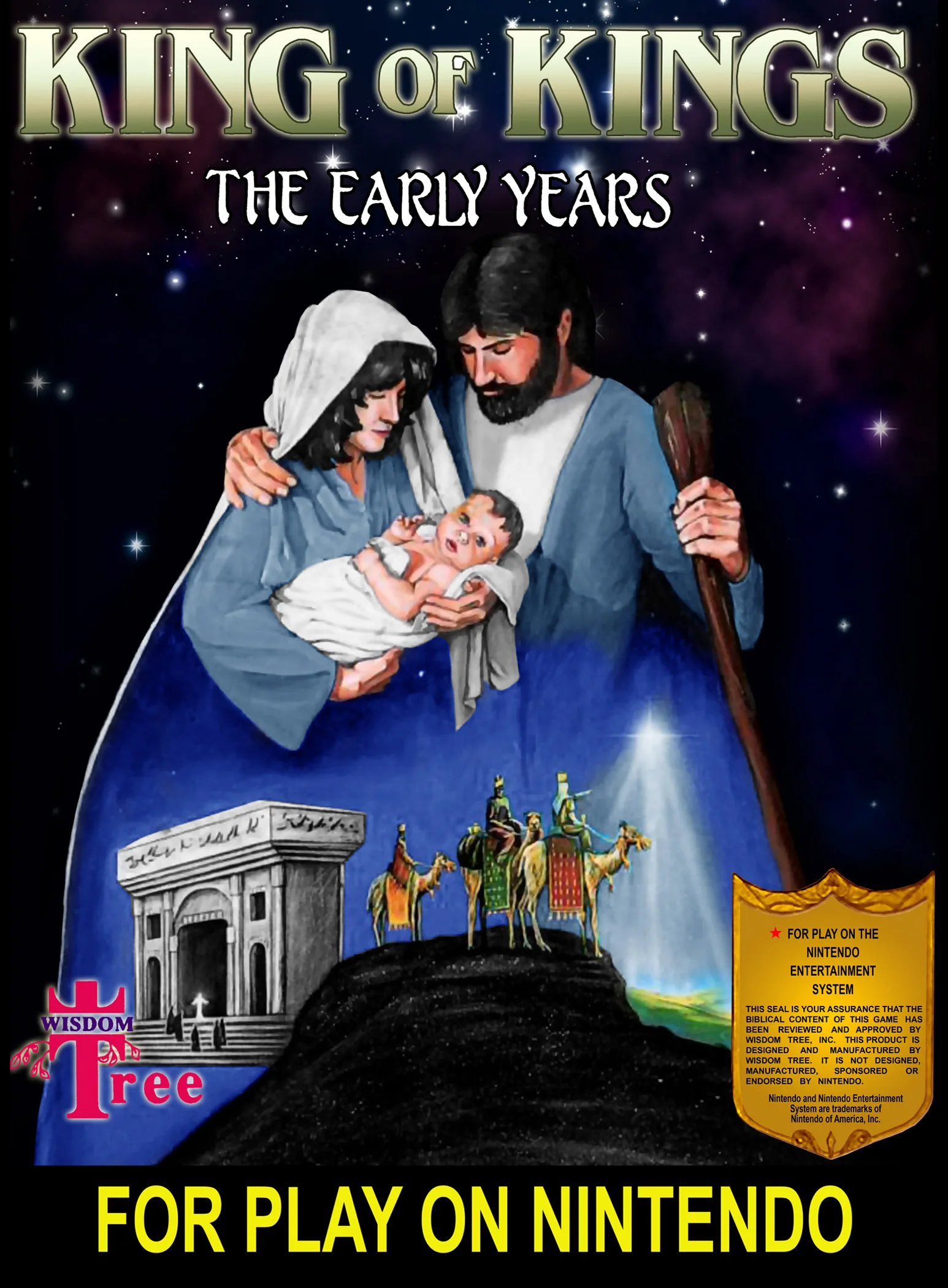 King of Kings - The Early Years (NES) Box Art & Cover