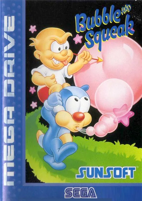 Bubble and Squeak (MD) Box Art & Cover