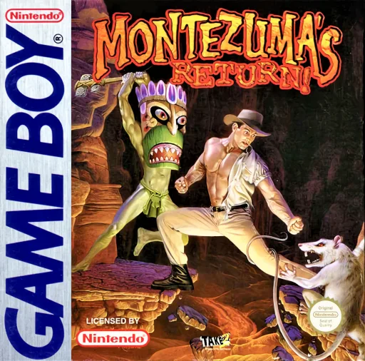 Montezuma's Return! (GB) Box Art & Cover