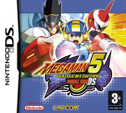 Mega Man Battle Network 5 - Double Team DS (DS) Box Art & Cover